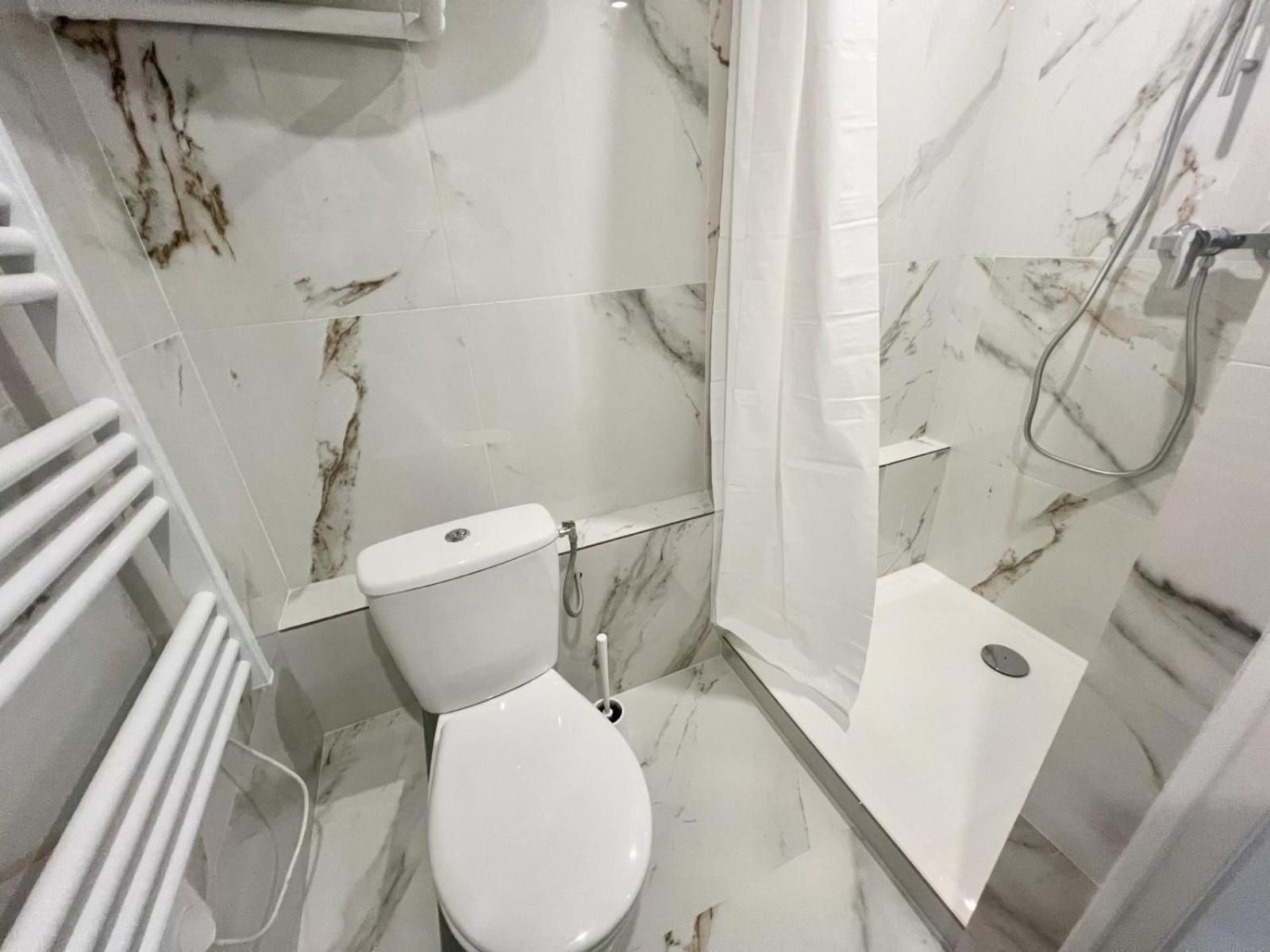 Studio Moderne Renove Avec Balcon Nizza Esterno foto