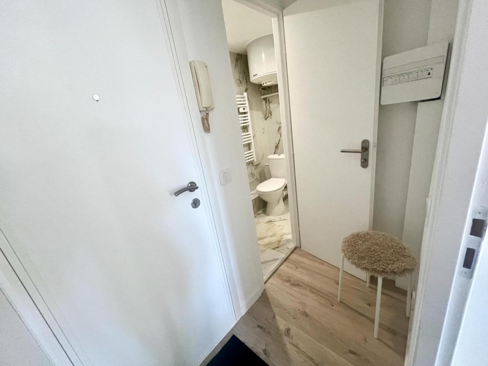 Studio Moderne Renove Avec Balcon Nizza Esterno foto