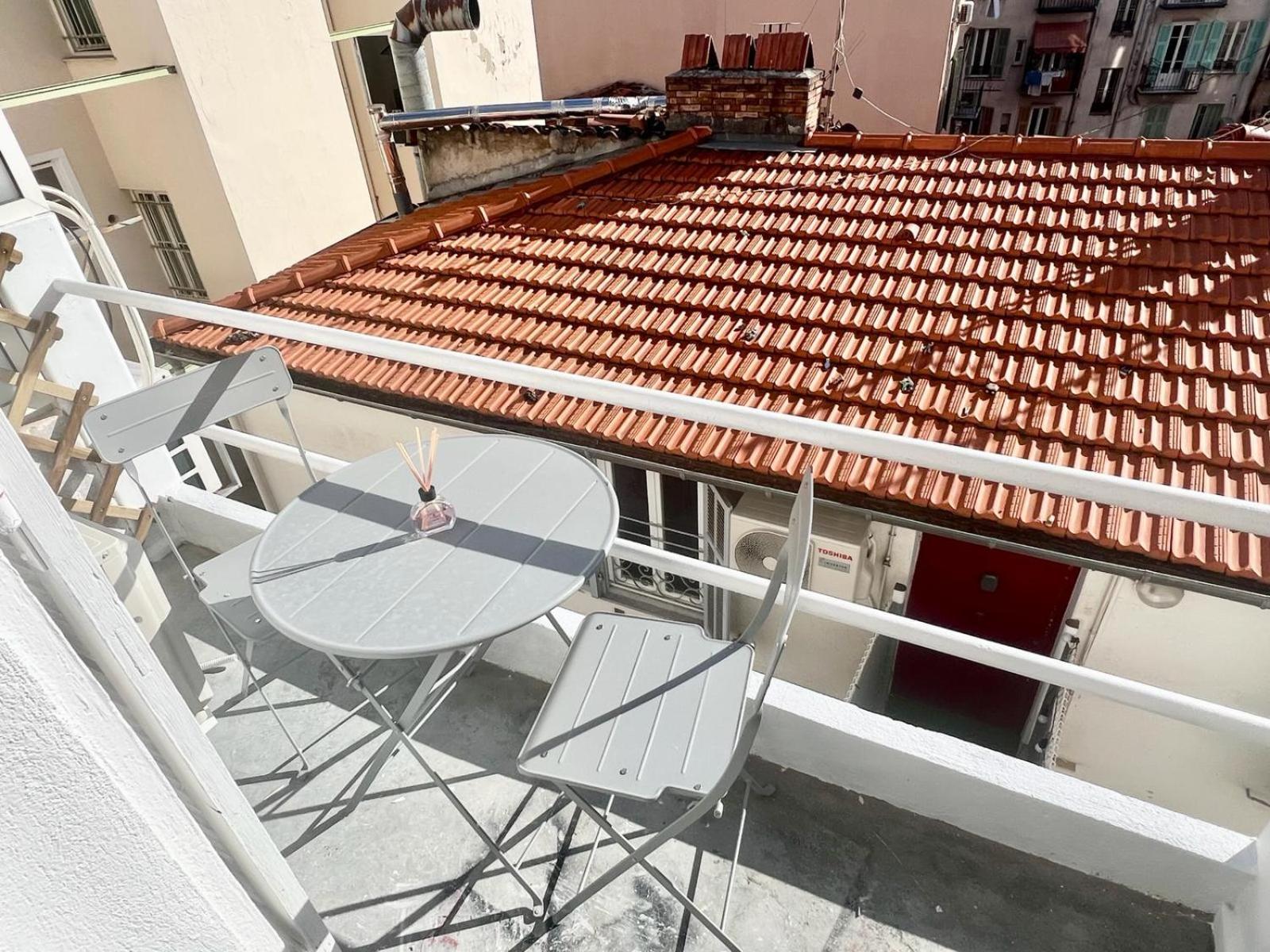 Studio Moderne Renove Avec Balcon Nizza Esterno foto