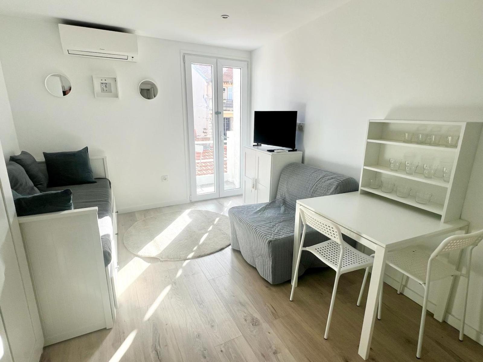 Studio Moderne Renove Avec Balcon Nizza Esterno foto