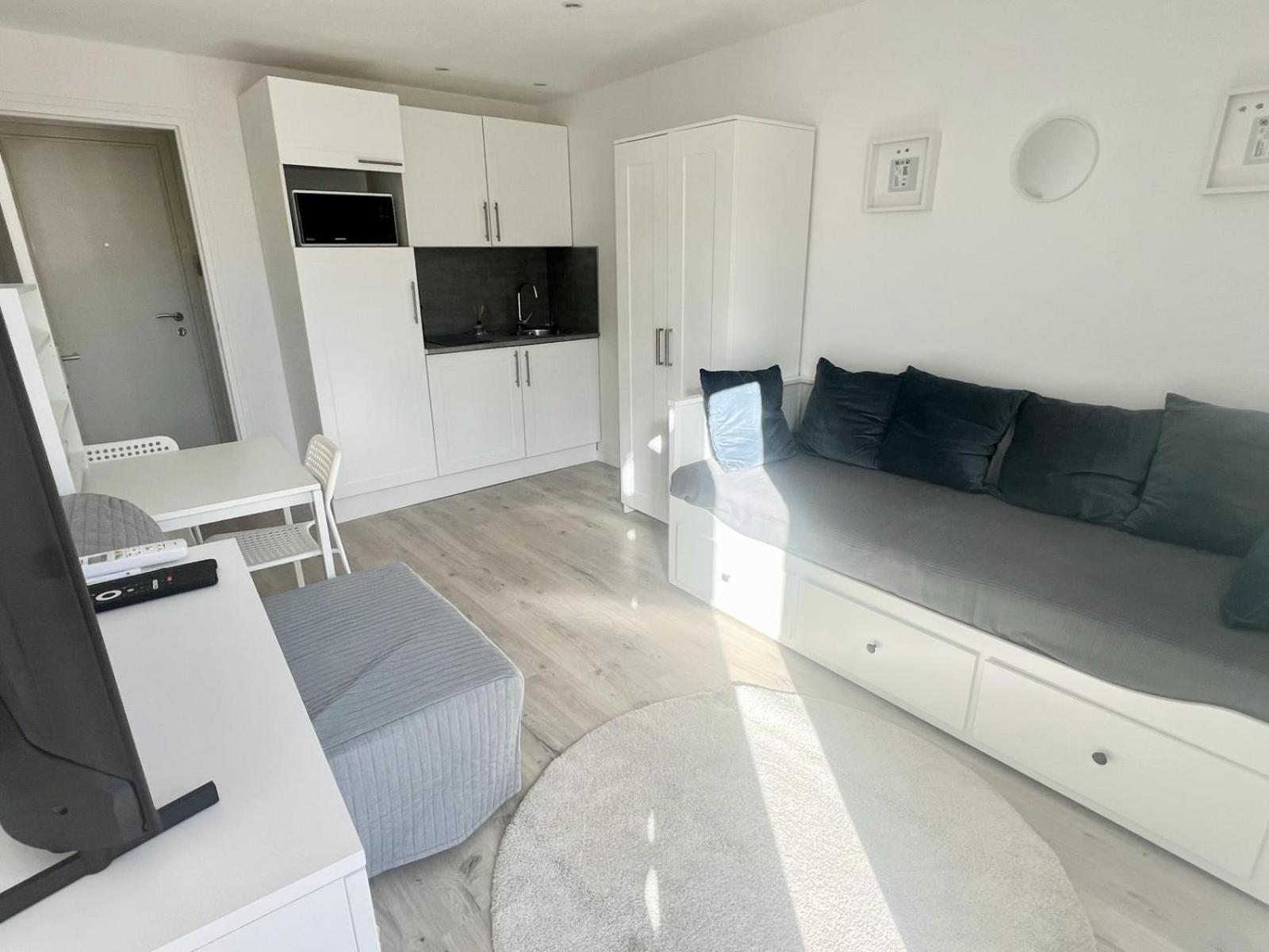 Studio Moderne Renove Avec Balcon Nizza Esterno foto