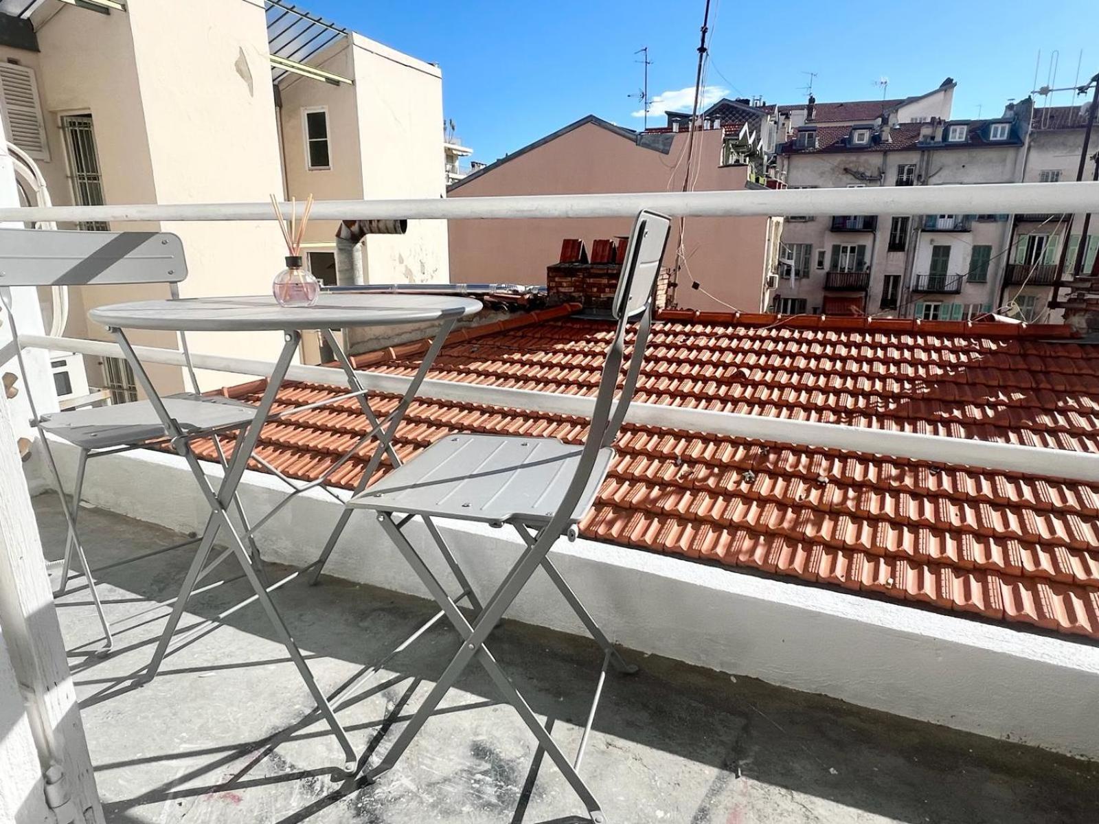 Studio Moderne Renove Avec Balcon Nizza Esterno foto